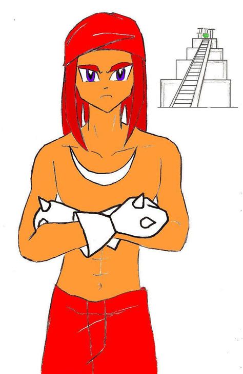 Humanized Knuckles the Echidna by Silencix on DeviantArt