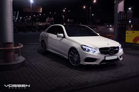 White Mercedes E Class with a Touch of Luxury from Custom Accessories — CARiD.com Gallery