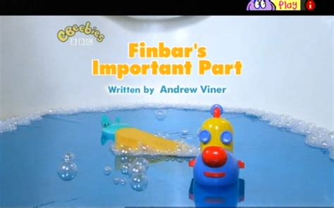 Finbar's Important Part | Rubbadubbers Wiki | Fandom