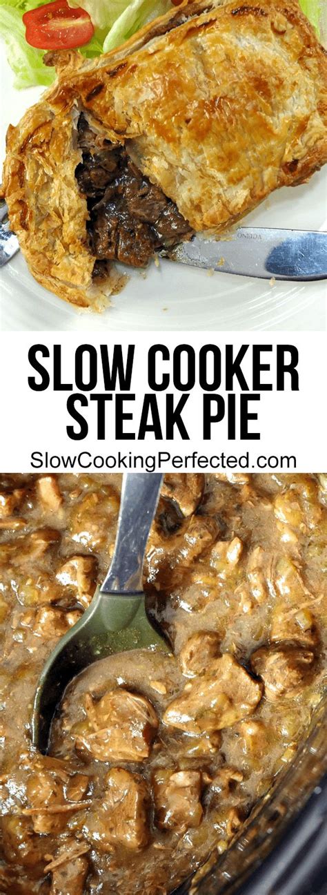 Chunky Slow Cooker Steak Pie | Recipe | Slow cooker steak, Slow cooker steak pie, Slow cooker ...