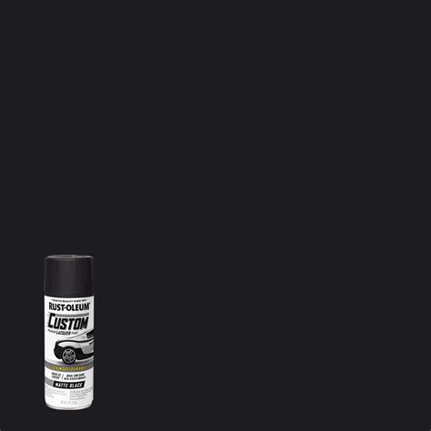 Have a question about Rust-Oleum Automotive 11 oz. Matte Black Custom ...