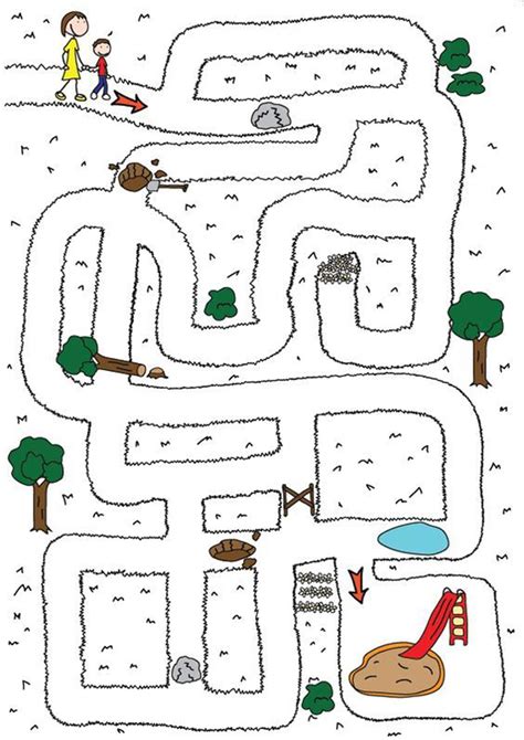 Free Simple Maze Printables For Preschoolers And Kindergartners - Tulamama