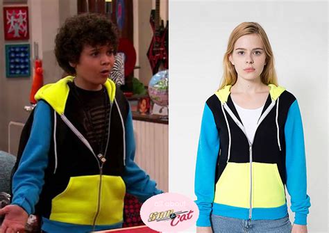 Season 1 Episode 7: Dice's Neon Colorblock Hoodie ~ All About Sam and Cat