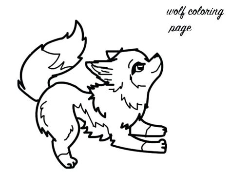 Cute Wolf Coloring Pages at GetColorings.com | Free printable colorings ...