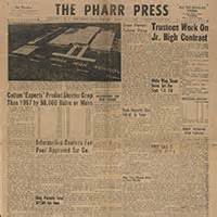 Pharr Press - The Portal to Texas History