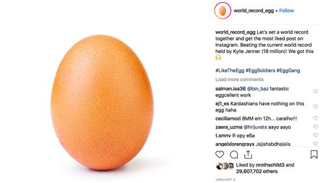 How an egg became Instagram's most-liked photo ever