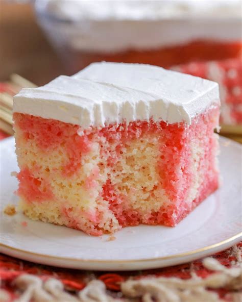 Jello Poke Cake Recipe (Works with any Flavor of Jello!) +VIDEO| Lil' Luna