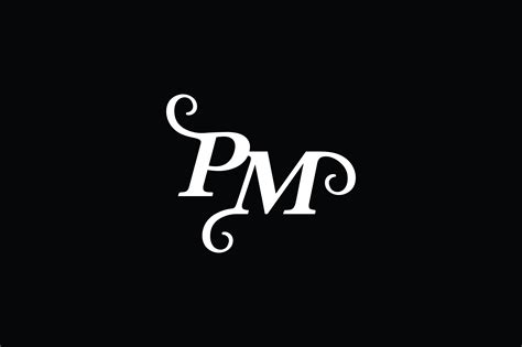 Monogram PM Logo V2 Graphic by Greenlines Studios · Creative Fabrica