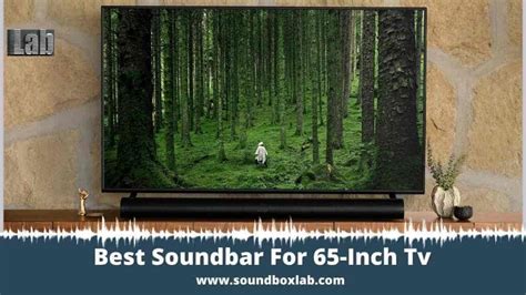 Best Soundbar For 65-Inch Tv