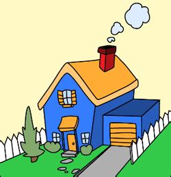 Cartoon House How to Draw Guide