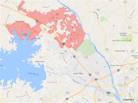 Richland County > Government > Departments > Utilities > Service Area Map