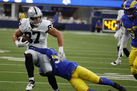 Raiders preseason: Breaking down Michael Mayer’s performance - Silver ...