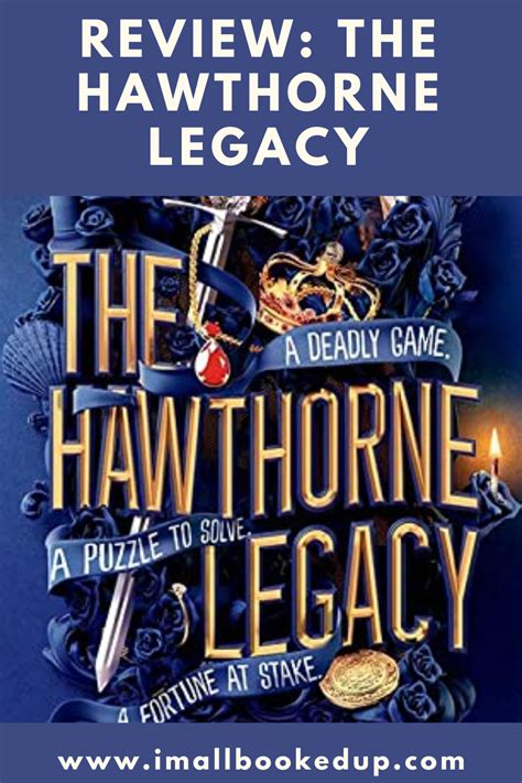 Book Review: The Hawthorne Legacy by Jennifer Lynn Barnes | Book haul, Hawthorne, Book club