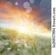 Free art print of Abstract background. Abstract blurred summer ...