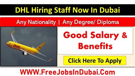 DHL Careers UAE Jobs Vacancies Available Now - JobsInDubai