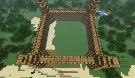 castle defense wall Minecraft Map