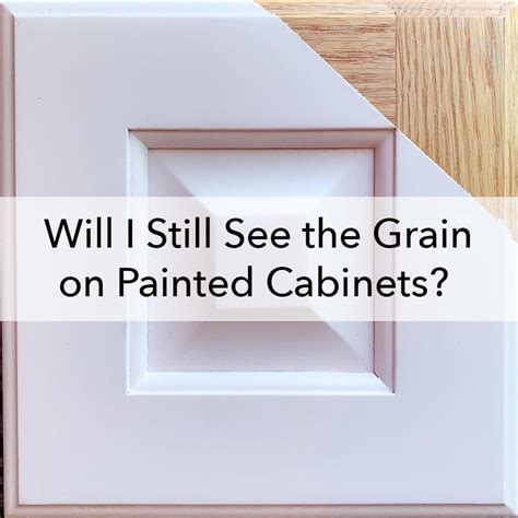 Will I See the Grain on Painted Cabinets? - Paper Moon Painting