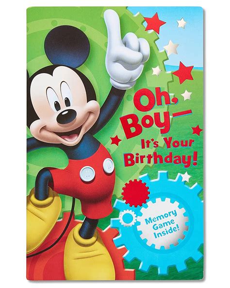 Cheap Mickey Mouse Birthday Card, find Mickey Mouse Birthday Card deals ...