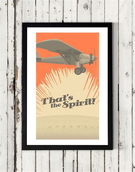 That's the Spirit Poster - Etsy