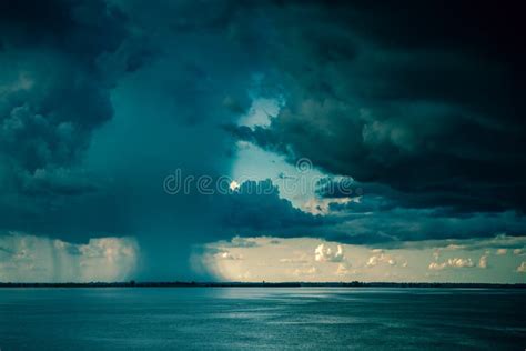 Cyclone Clouds, Eye Of Storm. Stock Photo - Image of depression, storm ...