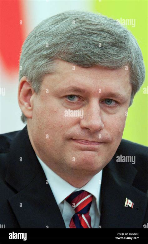 Stephen Harper Prime Minister of Canada, Stephen Harper, during his visit to Ukraine. Kyiv ...