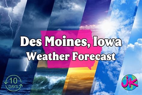 Windy, Warming Ahead + 7 Day Weather Forecast For Des Moines