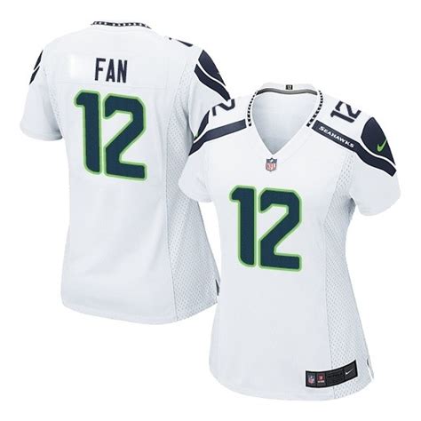 Women's 12th Fan Limited White Jersey - 12th Fan Premier Jersey