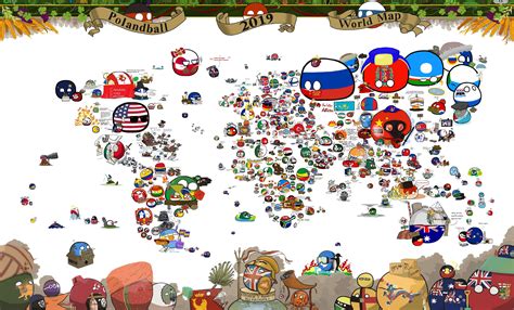 Polandball World Map 2019 | Polandball | Know Your Meme