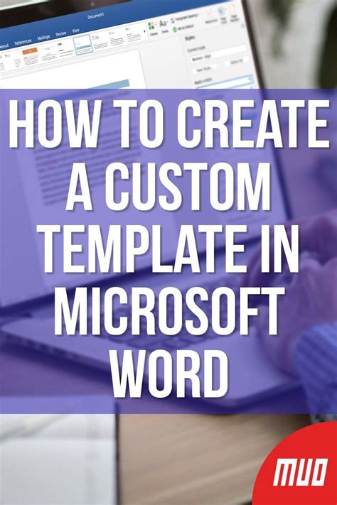 How to create a custom template in microsoft word – Artofit