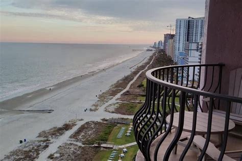 The Palms Resort, #1402, Myrtle Beach, SC. Lovely evening, looking ...