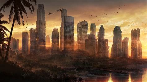 Apocalyptic Hd Wallpaper Background Image 3840x1552 I - vrogue.co