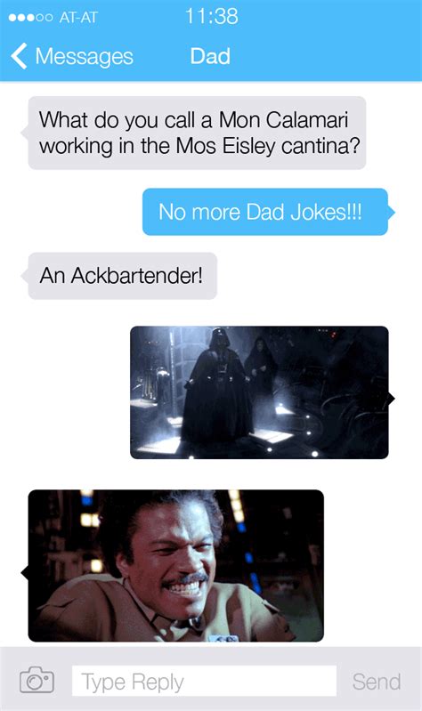 Darth Vader Dad Jokes GIF by Star Wars - Find & Share on GIPHY