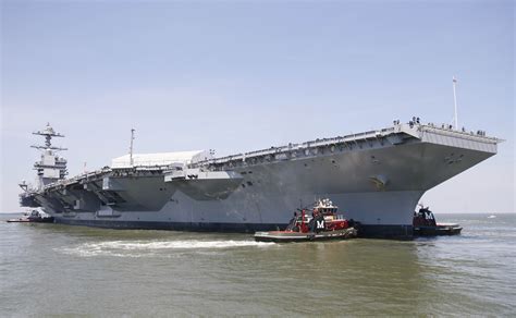 The U.S. Navy's Most Powerful Aircraft Carrier Just Showed Off Some New Technology | The ...