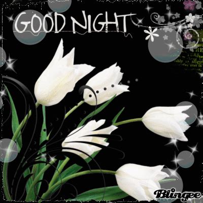 GOOD NIGHT FLOWERS Picture #132232234 | Blingee.com