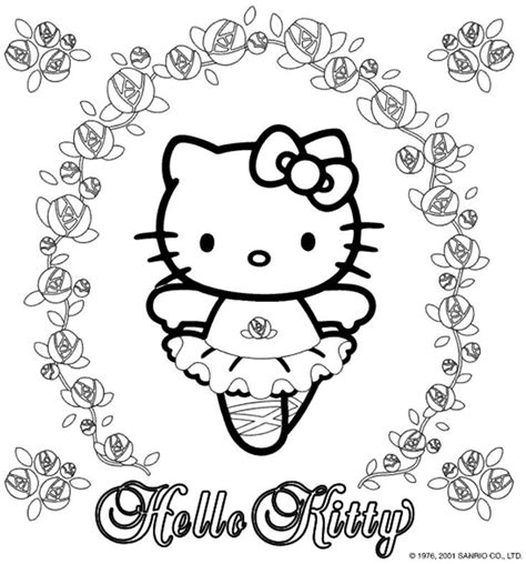 Free Hello Kitty Ballerina Coloring Pages, Download Free Hello Kitty Ballerina Coloring Pages ...