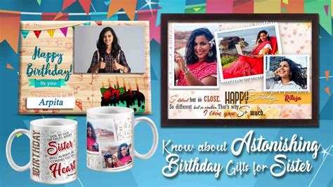 Check Out the Best Birthday Gifts for Your Sister - Presto Gifts Blog