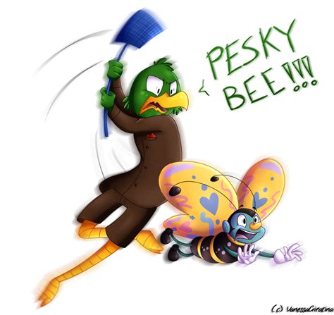 PESKY BEE! by VanessaGiratina on DeviantArt