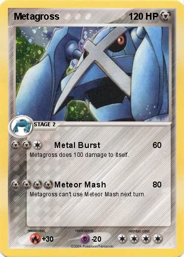 Pokémon Metagross 27 27 - Metal Burst - My Pokemon Card