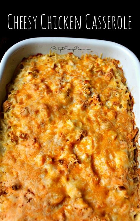 Baked Chicken Cheese Casserole - BakedFoods