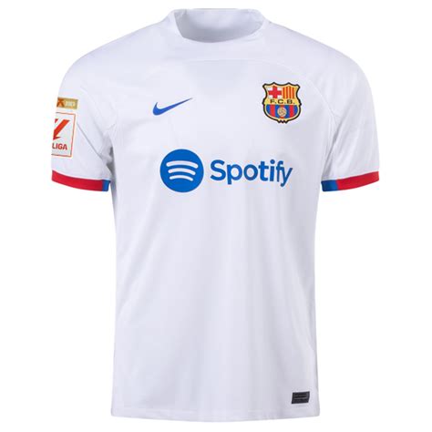 Nike Barcelona Lamine Yamal Away Jersey w/ La Liga Champions Patches 2 - Soccer Wearhouse