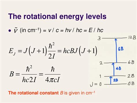 PPT - Lecture 33 Rotational spectroscopy: energies PowerPoint Presentation - ID:1977441