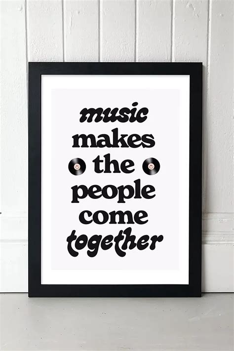 Come Together Wall Art Print | Urban Outfitters UK