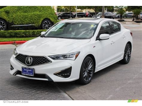 Platinum White Pearl 2019 Acura ILX A-Spec Exterior Photo #134640686 | GTCarLot.com