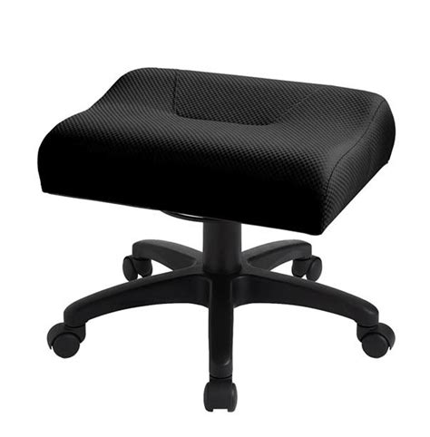 Ergocentric Adjustable Height Leg Rest/Padded Foot Stool