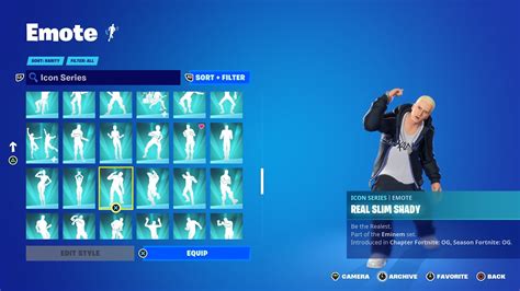 ALL ICON SERIES EMOTES IN FORTNITE! - YouTube