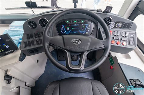 ComfortDelGro Bus – BYD B12 – Dashboard | Land Transport Guru