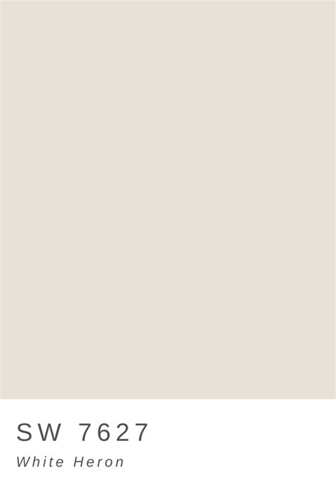 White Heron | Paint colors for home, Milk paint colors, House paint ...