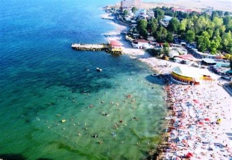 One of the Beaches of Constanta on the Black Sea in Romania | Romania tourism, Romania beach ...