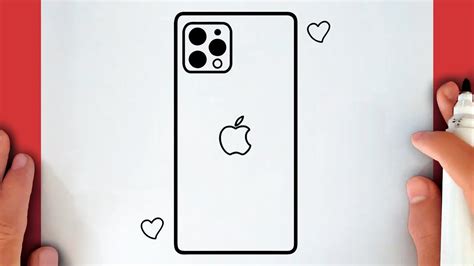 HOW TO DRAW APPLE IPHONE