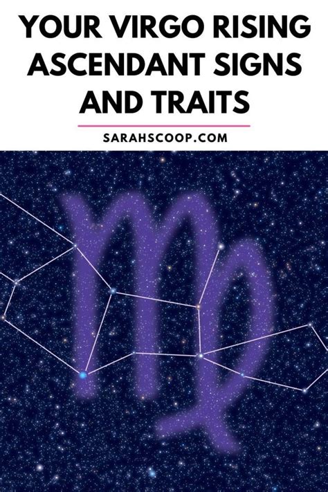 Your Virgo Rising Ascendant Signs And Traits | Sarah Scoop